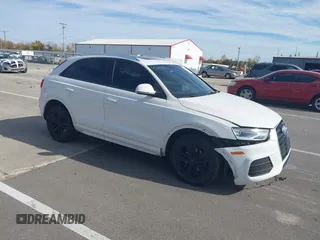 2017 Audi Q3 Premium with VIN WA1ECCFS0HR008186, listed as a IAAI auction lot 40648800 with 139,379 mi miles and . Bid and sale history available at DreamBid. Image 1.