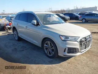 2023 Audi Q7 Premium with VIN WA1ACBF72PD021053, listed as a IAAI auction lot 41387794 with 11,462 mi miles and . Bid and sale history available at DreamBid. Image 1.
