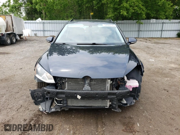 2017 Volkswagen Golf S with VIN 3VW017AU9HM542386, listed as a Copart auction lot 59942175 with 185,613 mi miles and Salvage title. Bid and sale history available at DreamBid. Image 5.