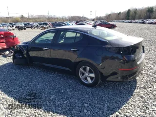 2014 Kia Optima LX with VIN 5XXGM4A70EG301900, listed as a Copart auction lot 53059105 with 109,194 mi miles and Non repairable. Bid and sale history available at DreamBid. Image 2.