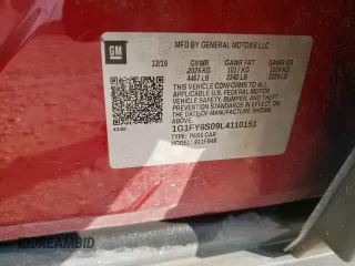 2020 Chevrolet Bolt EV LT z VIN 1G1FY6S09L4110151, wystawiony jako Copart lot #58326025 z przebiegiem 73 116 mil mil oraz Szkoda całkowita • Salvage title. Historia ofert i sprzedaży dostępna na DreamBid. Obrazek 12.