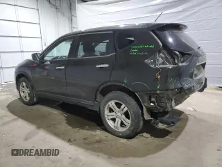 2016 Nissan Rogue S with VIN JN8AT2MV0GW151235, listed as a Copart auction lot 47196795 with 142,144 mi miles and Salvage Title. Bid and sale history available at carsss.com. Image 2.