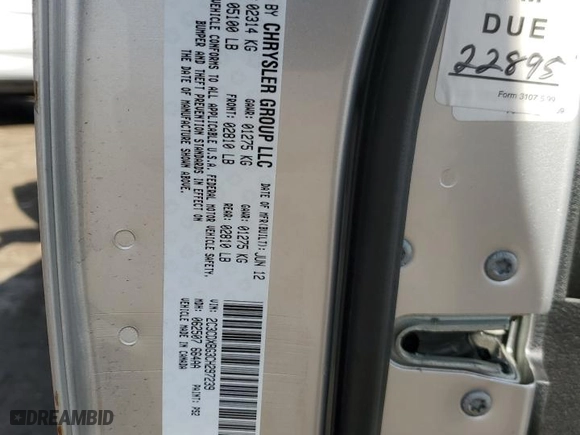 2012 Dodge Charger SE with VIN 2C3CDXBG3CH297239, listed as a Copart auction lot 43944125 with 99,379 mi miles and Salvage Title. Bid and sale history available at carsss.com. Image 13.