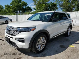 2020 Ford Explorer Limited z VIN 1FMSK8FH9LGC46325, wystawiony jako Copart lot #63049585 z przebiegiem 91 677 mil mil oraz Szkoda całkowita • Salvage title. Historia ofert i sprzedaży dostępna na DreamBid. Obrazek 1.