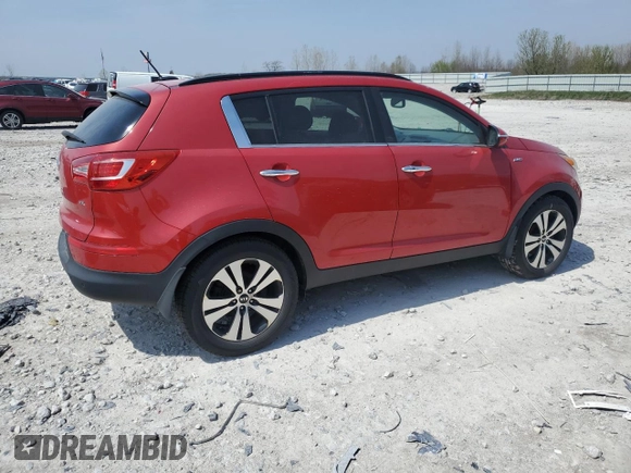 2011 Kia Sportage EX with VIN KNDPCCA26B7075660, listed as a Copart auction lot 53166135 with 158,127 mi miles and Clean title. Bid and sale history available at DreamBid. Image 3.