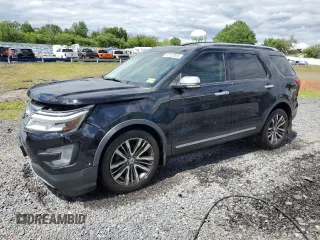 2016 Ford Explorer Platinum z VIN 1FM5K8HT8GGC52573, wystawiony jako Copart lot #57137975 z przebiegiem 146 451 mil mil oraz Szkoda całkowita • Salvage title. Historia ofert i sprzedaży dostępna na DreamBid. Obrazek 1.