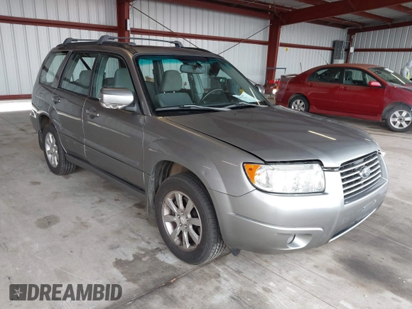 2007 Subaru Forester X w/Premium Pkg with VIN JF1SG65627H710720, listed as a IAAI auction lot 41489413 with 147,158 mi miles. Bid and sale history available at carsss.com. Image 1.