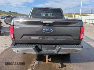 2019 Ford F-150 XL with VIN 1FTEW1E53KFB57102, listed as a Copart auction lot 61633055 with 86,949 mi miles and Salvage title. Bid and sale history available at DreamBid. Image 6.