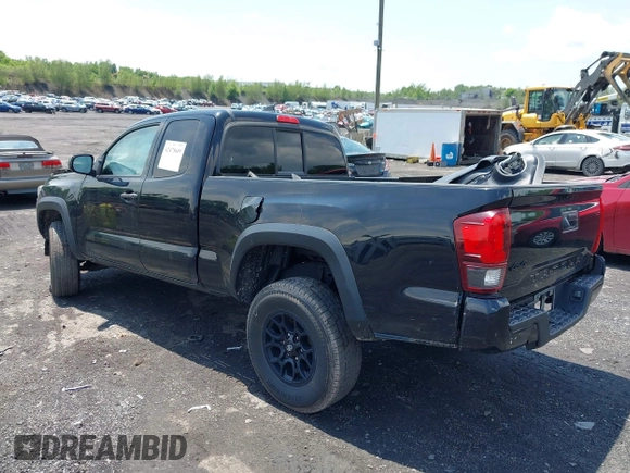2019 Toyota Tacoma SR with VIN 5TFSX5EN7KX070319, listed as a IAAI auction lot 42475609 with 62,029 mi miles and . Bid and sale history available at DreamBid. Image 3.