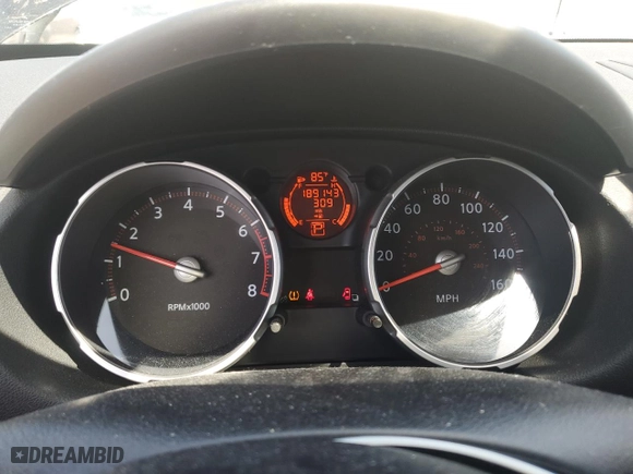 2009 Nissan Rogue SL with VIN JN8AS58VX9W181215, listed as a Copart auction lot 53202285 with 189,143 mi miles and Clean Title. Bid and sale history available at carsss.com. Image 9.