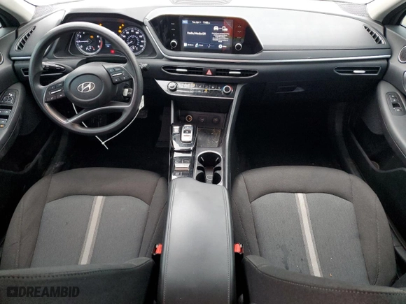2020 Hyundai Sonata SE with VIN 5NPEG4JAXLH060181, listed as a Copart auction lot 50268805 with 57,616 mi miles and Salvage Title. Bid and sale history available at carsss.com. Image 8.