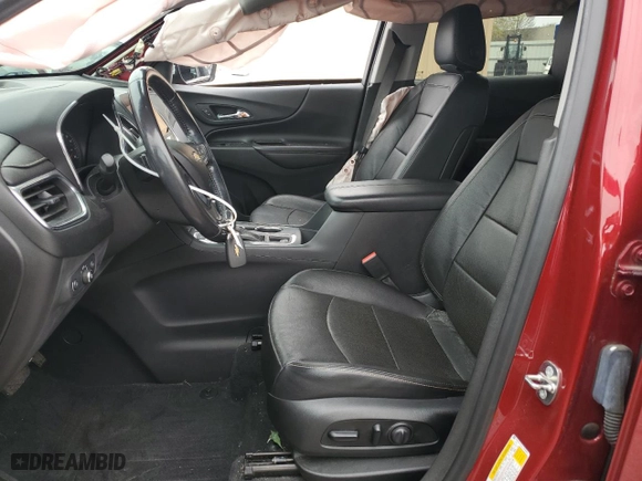2020 Chevrolet Equinox Premier with VIN 3GNAXYEX4LS639801, listed as a Copart auction lot 52795255 with 53,928 mi miles and Salvage Title. Bid and sale history available at carsss.com. Image 7.