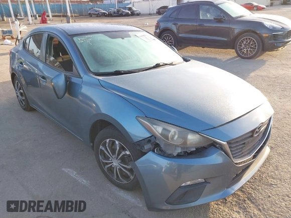 2015 Mazda 3 i Sport with VIN 3MZBM1U75FM145709, listed as a IAAI auction lot 41950471 with 124,407 mi miles and . Bid and sale history available at carsss.com. Image 1.