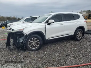 2019 Hyundai Santa Fe SE with VIN 5NMS23AD6KH096824, listed as a Copart auction lot 80300854 with 120,181 mi miles and Non Repairable. Bid and sale history available at carsss.com. Image 1.