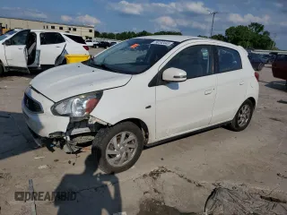 2017 Mitsubishi Mirage SE z VIN ML32A4HJ4HH005082, wystawiony jako Copart lot #56190445 z przebiegiem 114 177 mil mil oraz Szkoda całkowita • Salvage title. Historia ofert i sprzedaży dostępna na DreamBid. Obrazek 1.