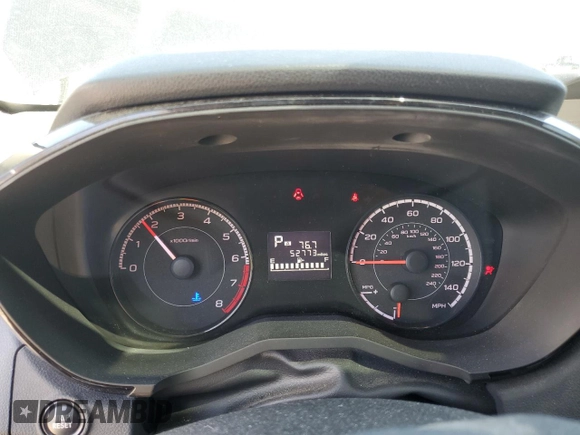 2019 Subaru Impreza with VIN 4S3GTAA68K3708254, listed as a Copart auction lot 57991495 with 52,773 mi miles and Salvage title. Bid and sale history available at DreamBid. Image 9.