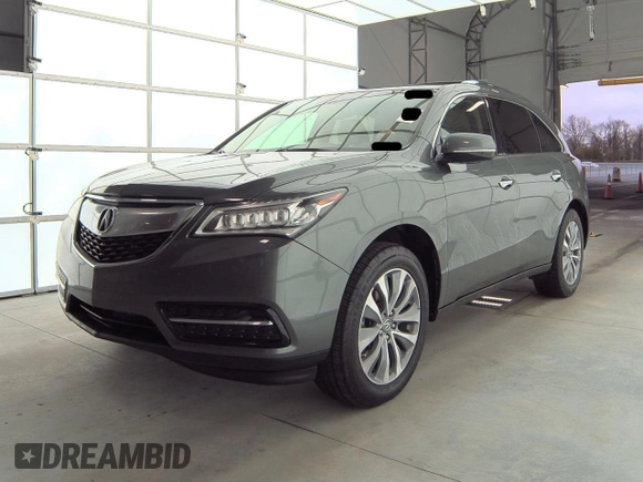 2015 Acura MDX Tech Pkg with VIN 5FRYD3H40FB003778, listed as a Copart auction lot 54456115 with 300,284 mi miles and Clean Title. Bid and sale history available at carsss.com. Image 2.