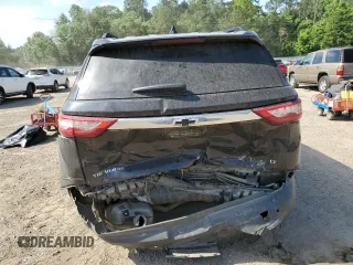2020 Chevrolet Traverse LT with VIN 1GNERHKW2LJ300026, listed as a Copart auction lot 57171145 with 57,099 mi miles and Salvage title. Bid and sale history available at DreamBid. Image 6.