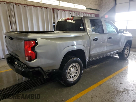 2024 Chevrolet Colorado 2WD Work Truck with VIN 1GCGSBEC6R1125843, listed as a Copart auction lot 80292464 with 12,476 mi miles and Clean title. Bid and sale history available at DreamBid. Image 3.