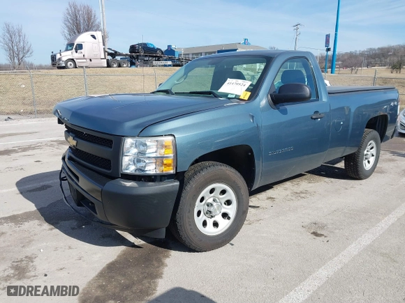 2011 Chevrolet Silverado 1500 Work Truck with VIN 1GCNKPEA0BZ391577, listed as a IAAI auction lot 41470524 with 117,556 mi miles. Bid and sale history available at carsss.com. Image 19.