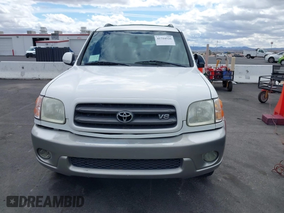 2003 Toyota Sequoia SR5 with VIN 5TDBT44A83S172501, listed as a IAAI auction lot 41794526 with 257,818 mi miles and . Bid and sale history available at DreamBid. Image 6.