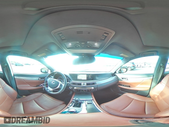 2015 Lexus GS 350 with VIN JTHCE1BL0FA002148, listed as a Copart auction lot 85296434 with 77,239 mi miles and Salvage Title. Bid and sale history available at DreamBid. Image 12.