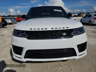 2022 Land Rover Range Rover Sport HST with VIN SALWS2RU2NA206436, listed as a Copart auction lot 73861634 with 0 mi miles and Salvage Title. Bid and sale history available at carsss.com. Image 5.