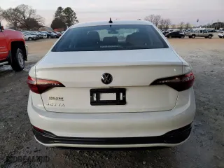 2024 Volkswagen Jetta Sport with VIN 3VWBM7BU2RM091558, listed as a Copart auction lot 45467805 with 10,595 mi miles and Salvage Title. Bid and sale history available at carsss.com. Image 6.