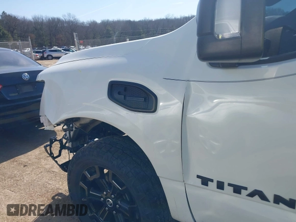 2018 Nissan Titan XD SV with VIN 1N6BA1F40JN523851, listed as a IAAI auction lot 41800730 with 104,527 mi miles. Bid and sale history available at carsss.com. Image 19.