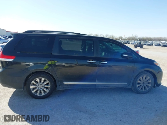 2013 Toyota Sienna XLE with VIN 5TDDK3DC8DS051928, listed as a IAAI auction lot 41857402 with 175,839 mi miles and . Bid and sale history available at DreamBid. Image 13.