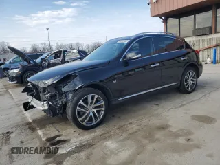2017 Infiniti QX50 with VIN JN1BJ0RR2HM409325, listed as a Copart auction lot 53373705 with 91,013 mi miles and Salvage title. Bid and sale history available at DreamBid. Image 1.