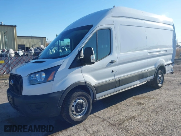 2024 Ford Transit Cargo z VIN 1FTBW3X89RKB49268, wystawiony jako IAAI lot #42081360 z przebiegiem 7 290 mil mil oraz . Historia ofert i sprzedaży dostępna na DreamBid. Obrazek 20.