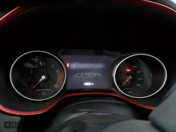 2019 Jeep Compass Trailhawk z VIN 3C4NJDDB4KT740047, wystawiony jako Copart lot #86834404 z przebiegiem 108 201 mil mil oraz Szkoda całkowita • Salvage title. Historia ofert i sprzedaży dostępna na DreamBid. Obrazek 9.