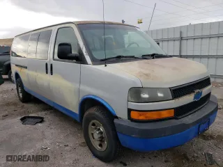 2007 Chevrolet Express Passenger with VIN 1GAHG39U571153735, listed as a Copart auction lot 87535245 with 138,634 mi miles and Clean Title. Bid and sale history available at carsss.com. Image 4.