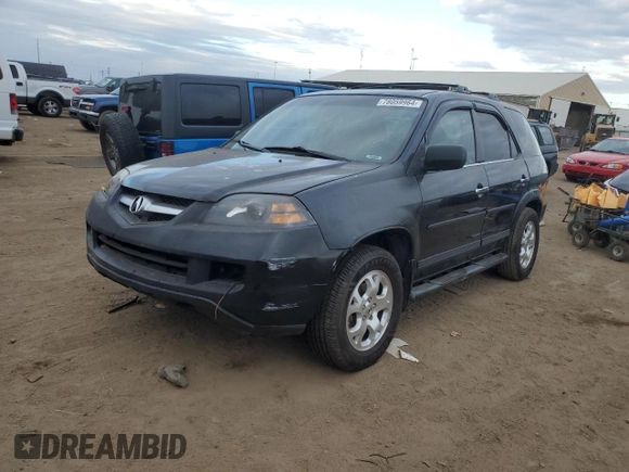 2002 Acura MDX Touring Pkg with VIN 2HNYD18632H529571, listed as a Copart auction lot 78059964 with 266,736 mi miles and Salvage Title. Bid and sale history available at carsss.com. Image 1.