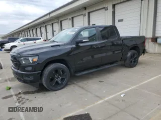2020 Ram 1500 Big Horn with VIN 1C6SRFFT8LN242097, listed as a Copart auction lot 53240755 with 60,640 mi miles and Salvage title. Bid and sale history available at DreamBid. Image 1.