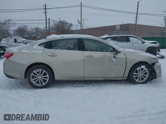 2016 Chevrolet Malibu LT with VIN 1G1ZE5ST5GF265932, listed as a IAAI auction lot 41625453 with 173,273 mi miles and . Bid and sale history available at DreamBid. Image 13.