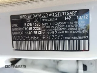 2013 Mercedes-Benz C 350 Sport with VIN WDDGF5HB6DR267263, listed as a Copart auction lot 46089445 with 89,391 mi miles and Salvage Title. Bid and sale history available at DreamBid. Image 14.
