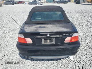 2005 BMW 3 Series 330Ci with VIN WBABW53465PL49985, listed as a Copart auction lot 51812985 with 123,926 mi miles and Salvage Title. Bid and sale history available at carsss.com. Image 6.