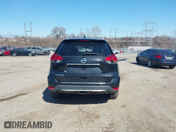 2019 Nissan Rogue SV with VIN KNMAT2MV5KP553265, listed as a IAAI auction lot 41761913 with 106,359 mi miles and . Bid and sale history available at DreamBid. Image 17.