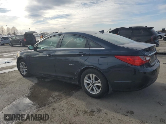 2013 Hyundai Sonata GLS with VIN 5NPEB4AC0DH624289, listed as a Copart auction lot 47611775 with 126,320 mi miles and Salvage Title. Bid and sale history available at carsss.com. Image 2.