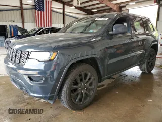 2017 Jeep Grand Cherokee Altitude z VIN 1C4RJFAGXHC895476, wystawiony jako Copart lot #55405255 z przebiegiem 74 557 mil mil oraz Szkoda całkowita • Salvage title. Historia ofert i sprzedaży dostępna na DreamBid. Obrazek 1.
