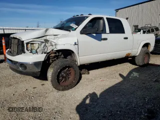 2008 Dodge Ram 2500 Laramie with VIN 3D7KS29A18G220965, listed as a Copart auction lot 76581374 with 266,659 mi miles and Non Repairable. Bid and sale history available at carsss.com. Image 1.