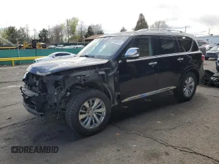 2016 Infiniti QX80 z VIN JN8AZ2NC4G9402316, wystawiony jako Copart lot #54882935 z przebiegiem 111 091 mil mil oraz Szkody całkowita. Historia ofert i sprzedaży dostępna na DreamBid. Obrazek 1.
