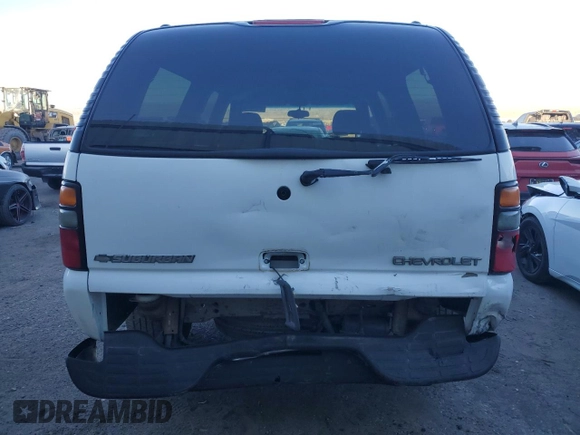 2005 Chevrolet Suburban LT with VIN 1GNGK26U05R194070, listed as a Copart auction lot 86970194 with 162,145 mi miles and Salvage Title. Bid and sale history available at carsss.com. Image 6.