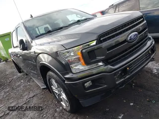 2019 Ford F-150 XL with VIN 1FTEW1E55KFD39996, listed as a IAAI auction lot 41327273 with 28,220 mi miles. Bid and sale history available at carsss.com. Image 1.