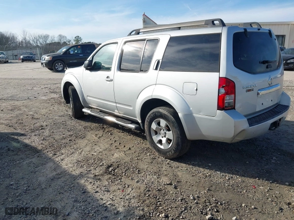 2012 Nissan Pathfinder LE with VIN 5N1AR1NNXCC626223, listed as a IAAI auction lot 41605858 with 234,382 mi miles. Bid and sale history available at carsss.com. Image 3.