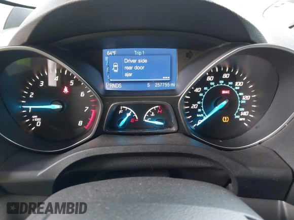 2014 Ford Escape S with VIN 1FMCU0F78EUB64310, listed as a IAAI auction lot 41912138 with 257,755 mi miles. Bid and sale history available at carsss.com. Image 7.