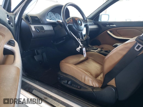 2006 BMW 3 Series 330Ci with VIN WBABW53426PZ41756, listed as a Copart auction lot 50221475 with 129,340 mi miles and Salvage Title. Bid and sale history available at carsss.com. Image 8.
