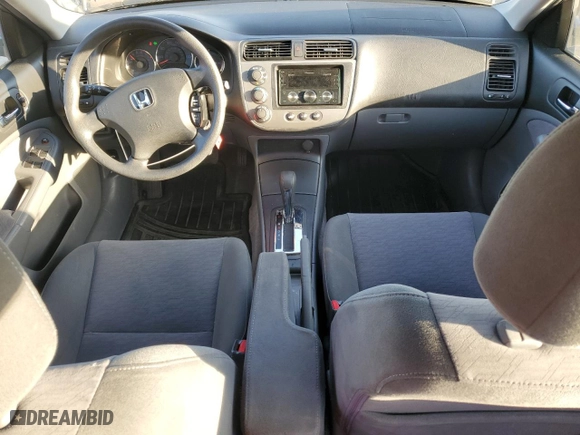 2004 Honda Civic with VIN JHMES96634S017559, listed as a Copart auction lot 48549775 with 130,379 mi miles and Salvage Title. Bid and sale history available at carsss.com. Image 8.